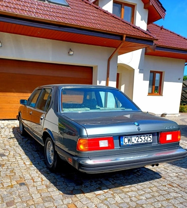BMW Seria 7 cena 51900 przebieg: 163500, rok produkcji 1984 z Rychwał małe 92
